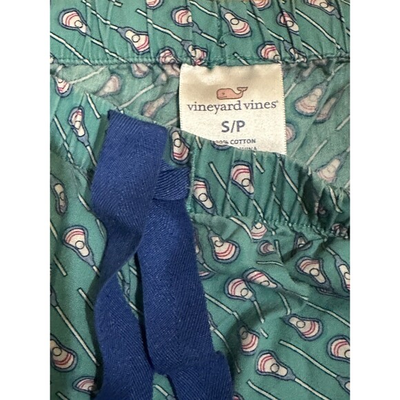 Vineyard Vines Women’s Lounge Pants Drawstring Lacrosse Stick Loungewear Small - Picture 3 of 4